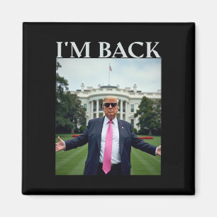 Trump Shirten voor mannen 2025 Magneet