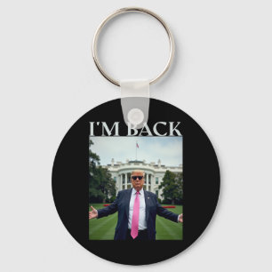 Trump Shirten voor mannen 2025 Trump wint presiden Sleutelhanger