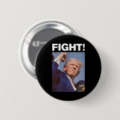 Trump Shot 2024 Ronde Button 5,7 Cm (Voorkant /achterkant)