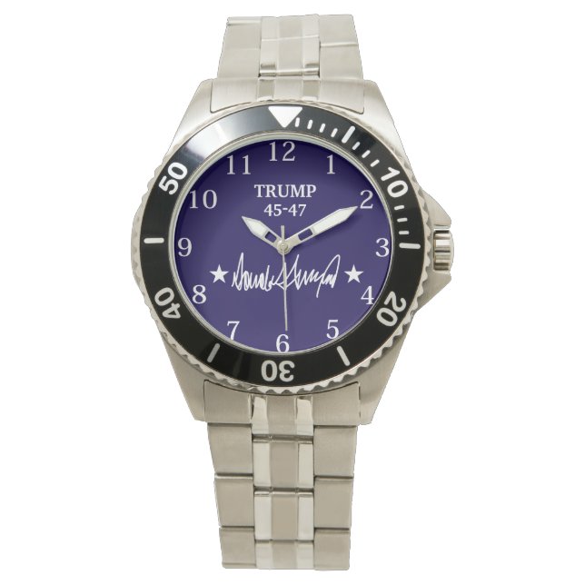 Trump Signature 45-47 Horloge (Voorkant)