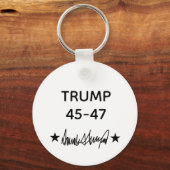 Trump Signature 45-47 Sleutelhanger (Voorkant)