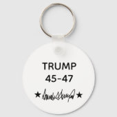 Trump Signature 45-47 Sleutelhanger (Achterkant)
