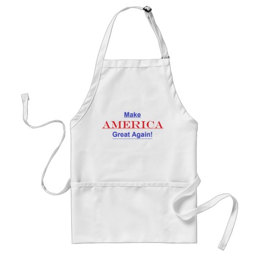 Trump Slogan apron Standaard Schort (Voorkant)