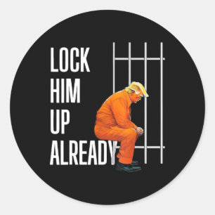 Trump sluit hem al op ronde sticker