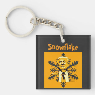 Trump/Snowflake-Sleutelhanger Sleutelhanger