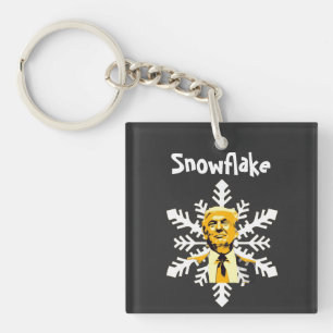 Trump/Snowflake-Sleutelhanger Sleutelhanger