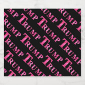 TRUMP SPARKLING WIJNETIKET (Enkel label)