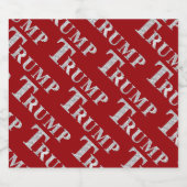 TRUMP SPARKLING WIJNETIKET (Enkel label)