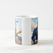 Trump speelt gitaar bij Vrijheidsbeeld Koffiemok (Center)