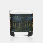 TRUMP Sperma Walvis Explosie WITTE HUIS 2025 Whisky Glas (Links)