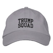 Trump Squad Casquette ajustable (Devant)