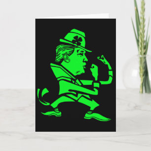Trump St. Paddy's Grappige Trump St Patrick's Day  Kaart