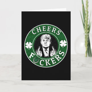 Trump St Patrick's Day Cheer Er Shamrock Patrick Kaart