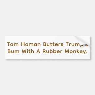 Trump Stemmer ID Tattoos Hankamer Artjunkhaus Stri Bumpersticker