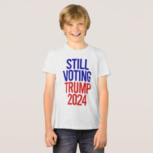 Trump stemt voor President 2024 Tri-Blend Shirt
