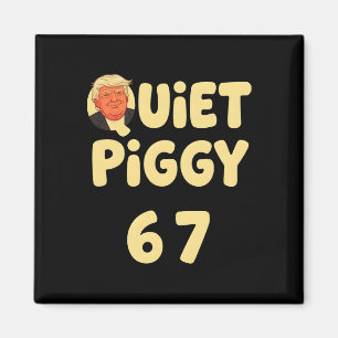 Trump Stille Biggetje Grappige Politieke Meme Vark Magneet