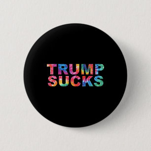 Trump Stop met doen alsof je racisme patriottisme  Ronde Button 5,7 Cm