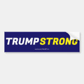 Trump Strong Bumpersticker (Voorkant)