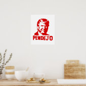 Trump suce : Poster Porto Rico "Pendejo" (Cuisine)