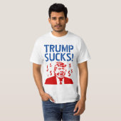 "TRUMP SUCKS!" 2016 Mannen T-shirt (Voorkant volledig)