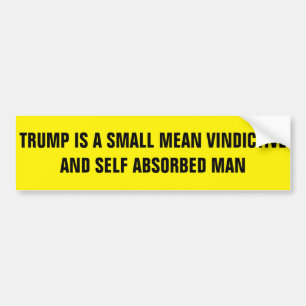 TRUMP SUCKS BUMPERSTICKER