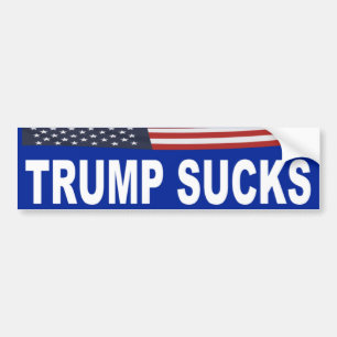 Trump Sucks Bumpersticker