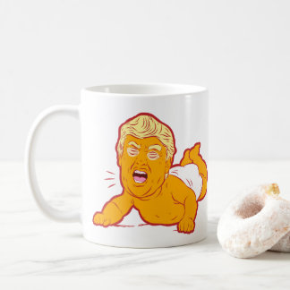 Trump Sucks Coffee Mok: TRUMP CRY-BABY Koffiemok