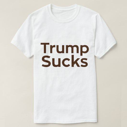 Trump Sucks T-shirt (Design voorkant)