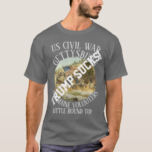 Trump SuksGrote FW GETTYSBURG BURGELIJKE OORLOG 20 T-shirt