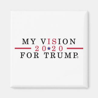 Trump Supporter 2020 Square Refkoelkast Magnet Magneet