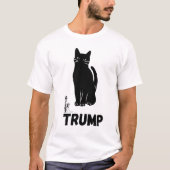 Trump t shirt black cat (Voorkant)
