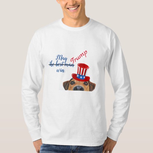 Trump, T-shirt homme électoral (Devant)