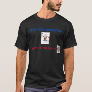 Trump T-Shirt Mannen: Zwart