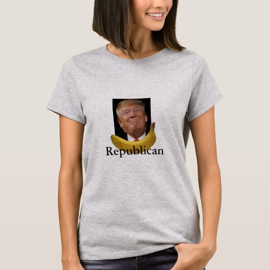 Trump T-shirt républicain bananier (Devant)