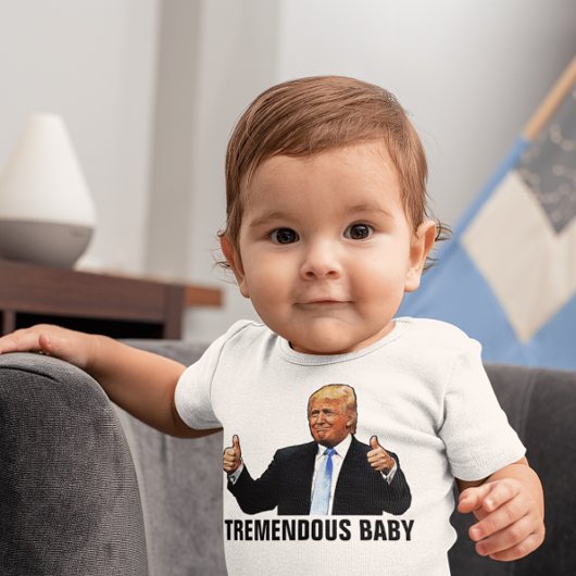 TRUMP T-SHIRTS BÉBÉ TRUMP JERSEY BODYSUIT