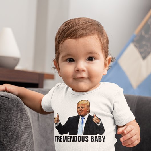 TRUMP T-SHIRTS BÉBÉ TRUMP JERSEY BODYSUIT
