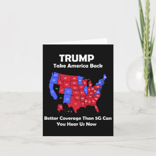 Trump Take America Byck VS kaart - Betere dekking