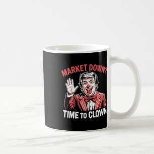 Trump Tarieven Recessie Meme Markten Omlaag Tijd O Koffiemok