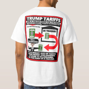 Trump-tarieven zijn een belasting voor consumenten t-shirt