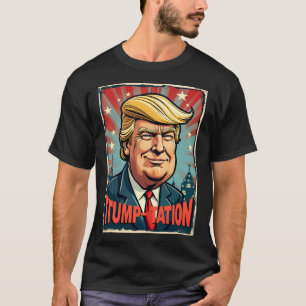 Trump-Tation karikatuur Een satirische Take II T-shirt