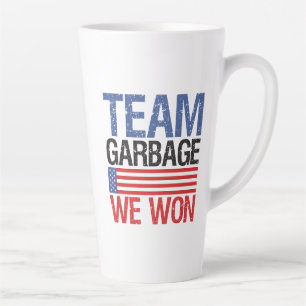 Trump - Team Garbage We hebben gewonnen Latte Mok