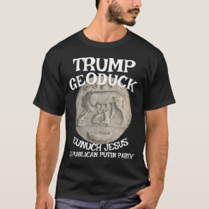 Trump Tepel Zuiger Jezus Republikeinse Plasfeest T-shirt