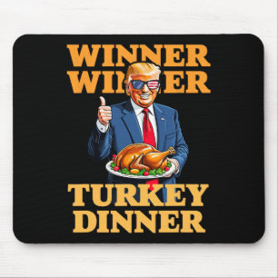 Trump Thanksgiving Humor Grappig Trump Winnaar Win Muismat