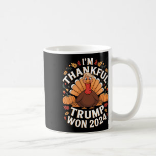 Trump Thanksgiving: ik ben dankbaar dat Trump 2024 Koffiemok