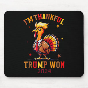 Trump Thanksgiving: ik ben dankbaar dat Trump heef Muismat