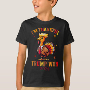 Trump Thanksgiving: ik ben dankbaar dat Trump heef T-shirt