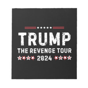 Trump The Revenge Tour 2024 President Notitieblok