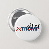 Trump the Traitor Pin Ronde Button 5,7 Cm (Voorkant /achterkant)