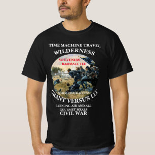TRUMP TIJD REISMACHINE STRIJD WILDE OMGEVING T-SHIRT