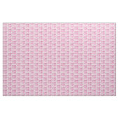 Trump Tissu de typographie rose (Yard)